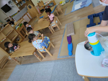 １歳児お祭りごっこ！