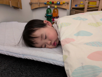 寝る子は育つ！！