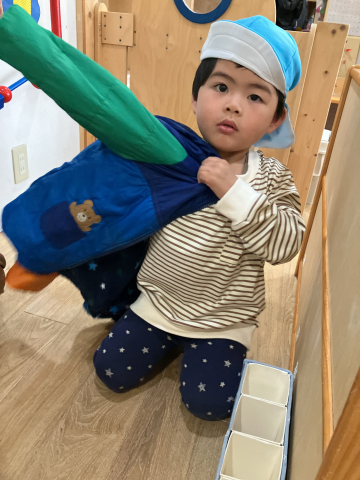 自分でできるよ！