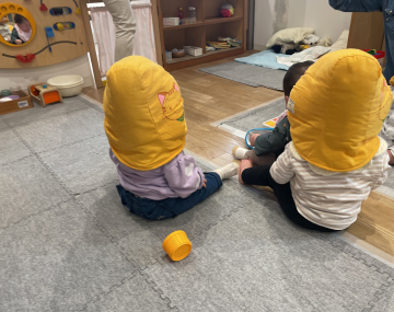 はじめての避難訓練